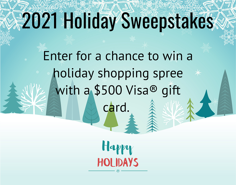 2021 Holiday Sweepstakes